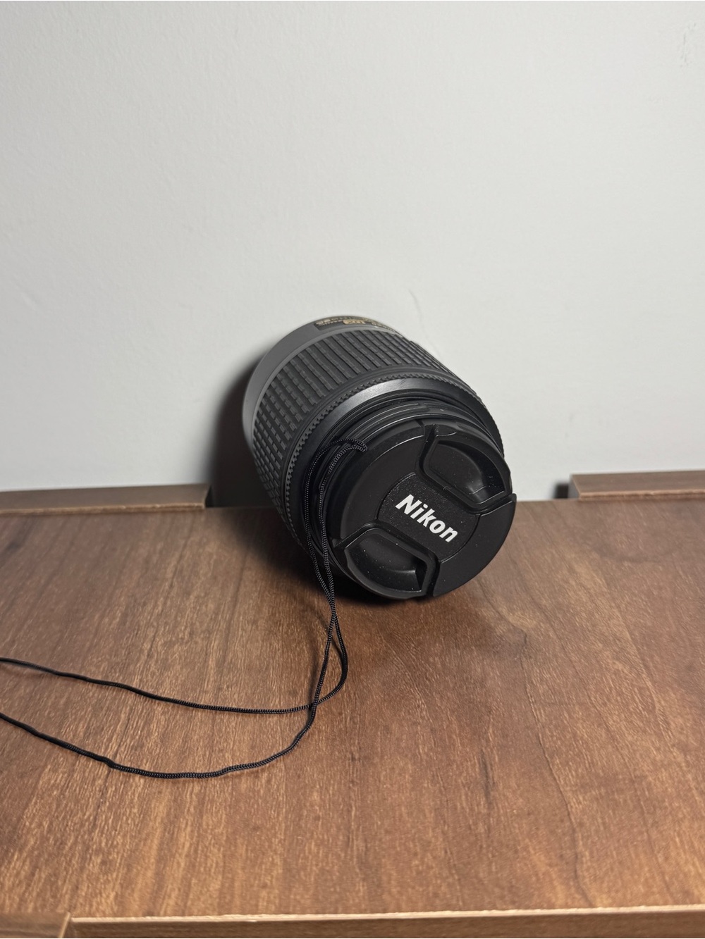 Nikon Black Camera Lens with Front Cap